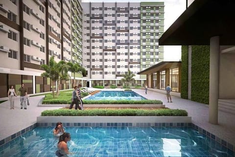 Property building, Pool view, Swimming pool