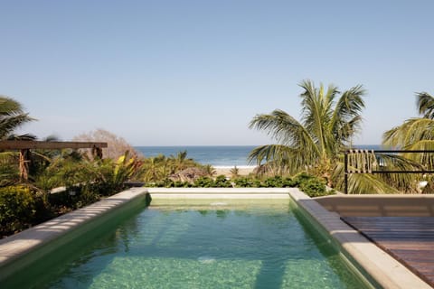 Pool view, Sea view, Swimming pool