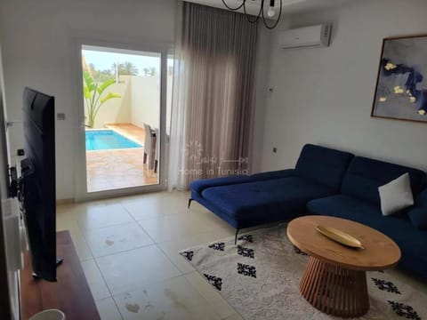 location s1 avec piscine privee Palm Lake Apartment in Sousse