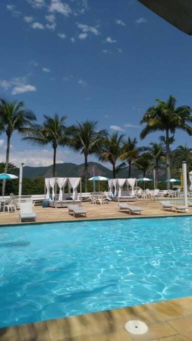 Pool view, Swimming pool, sunbed