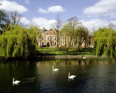 Property building, Facade/entrance, Day, River view