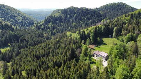 Property building, Bird's eye view, View (from property/room), Garden view, Mountain view