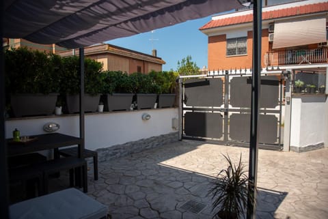 Property building, Patio, Day, View (from property/room), Balcony/Terrace