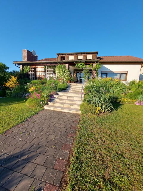 Property building, Spring, Day, Garden