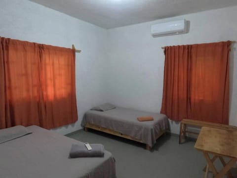 Bed, Photo of the whole room, Bedroom, air conditioner