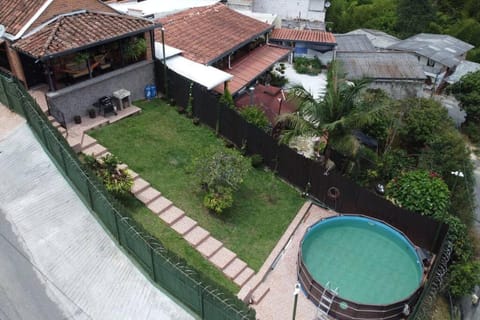 Bird's eye view, Pool view