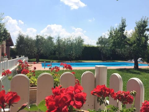 Spring, Day, Summer, Children play ground, Garden, Garden view, Pool view, Swimming pool, Swimming pool