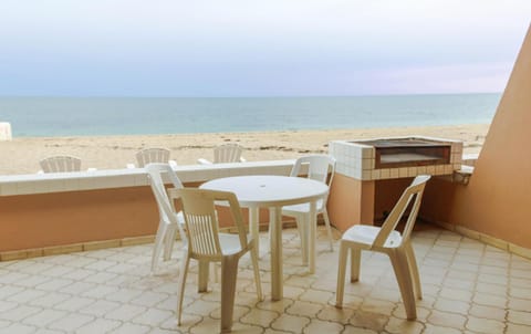 Patio, BBQ facilities, Seating area, Sea view