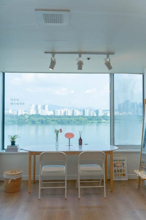 Natural landscape, Seating area, Dining area, Lake view, River view