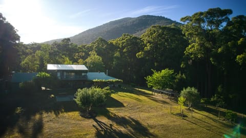 Property building, Natural landscape, Mountain view