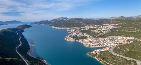 Bird's eye view, City view, Sea view