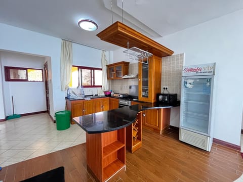 Kitchen or kitchenette, dishwasher, minibar, oven, stove