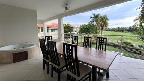 Patio, Hot Tub, Dining area