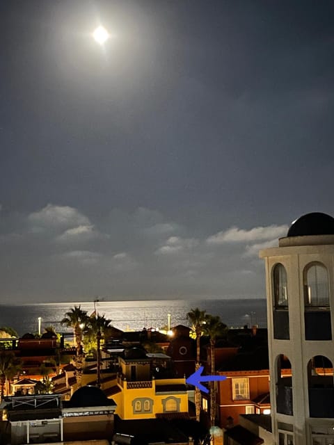 Night, Neighbourhood, Sea view