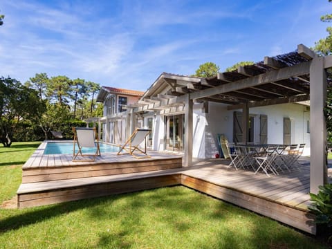 Villa Rénovée à Hossegor avec Piscine Chauffée, Proche Golf et Plage - FR-1-791-15 Villa in Hossegor