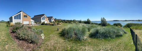 Natural landscape, Garden, Lake view