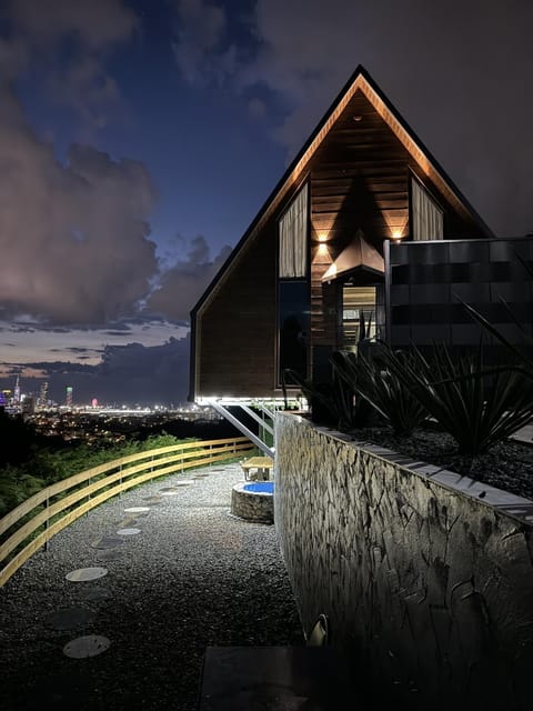 Property building, Night, Neighbourhood, Natural landscape, Street view