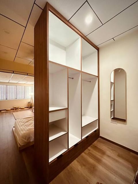 Bed, Photo of the whole room, Bedroom, wardrobe