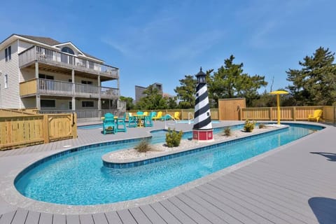 Rio Rodanthe Lazy River Kiddie Pool Oceanfront Elevator House in Outer Banks