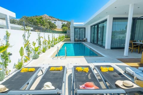 Patio, Day, Pool view, Swimming pool, sunbed