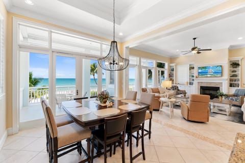 Biltmore Beach House, Luxury 5 Br Beachfront Pool Home, Spa, Sleeps 10 House in Bonita Springs