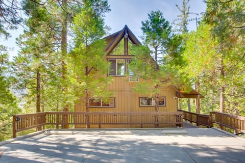 Designer A-Frame in Lake Arrowhead with Game Room House in Lake Arrowhead