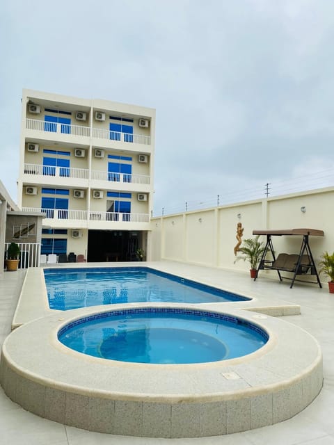 Property building, Day, Balcony/Terrace, Pool view