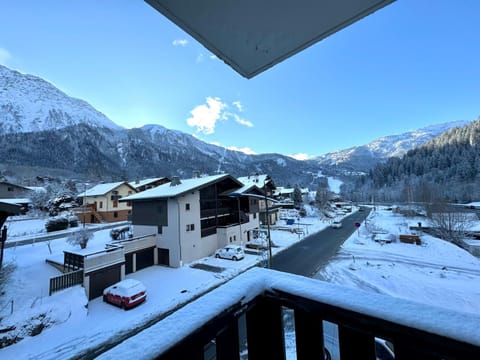 Appartement vue Montblanc 5mn piste2 Apartment in Les Houches