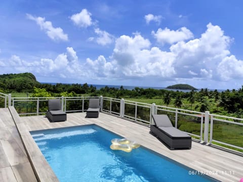 Natural landscape, Mountain view, Swimming pool