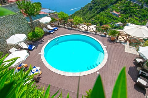 Natural landscape, Pool view, Sea view, Swimming pool, sunbed