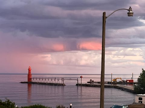 Lake view, Sea view, Sunset