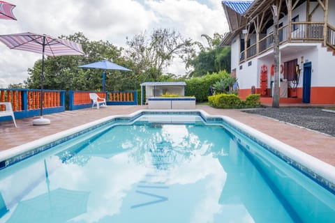 Day, Pool view, Swimming pool, sunbed