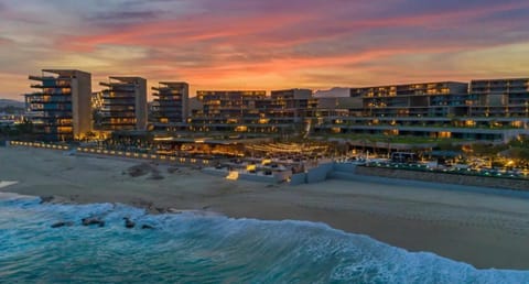 Beach, Sea view, Sunset