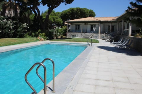 Property building, Pool view