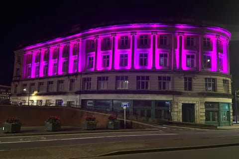 Property building, Night