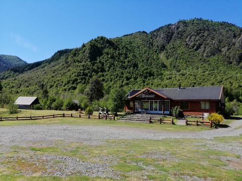 Property building, Nearby landmark, Spring, Day, Natural landscape, Mountain view