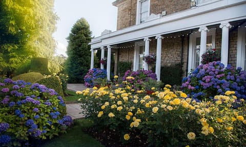 Property building, Day, Garden, Garden view