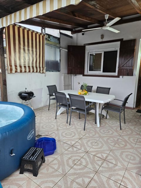 Patio, BBQ facilities, Hot Tub