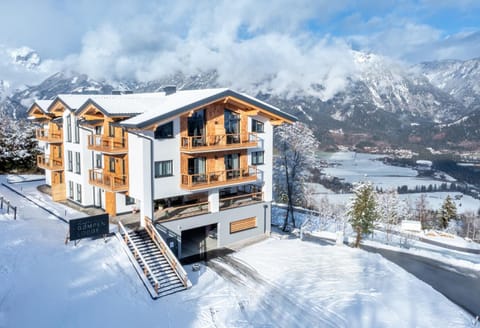 Property building, Day, Natural landscape, Winter, Mountain view