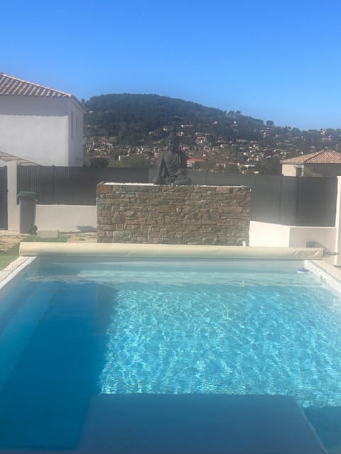 Natural landscape, Pool view, Swimming pool