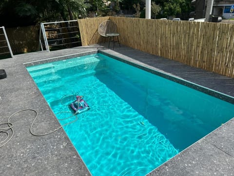 Pool view, Swimming pool, sunbed