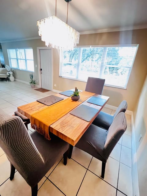 Dining area