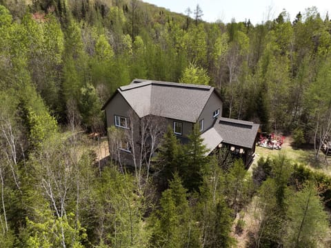 Property building, Spring, Natural landscape, Mountain view