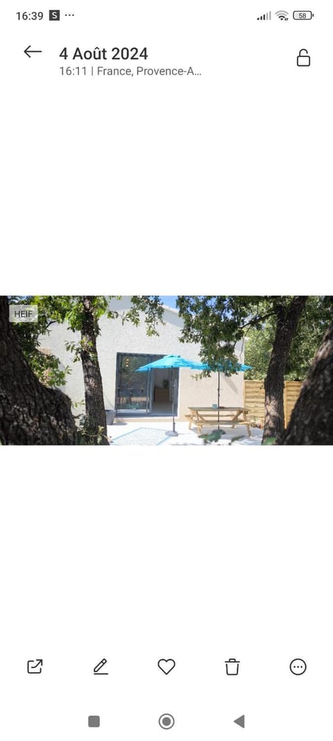 Villa familiale Luberon 3ch calme jardin parking House in Apt