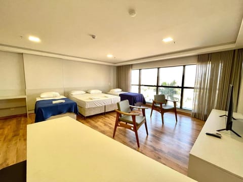 Flat Amplo para 4 Pessoas com Lavadora e Airfryer Apartment in Campo Grande