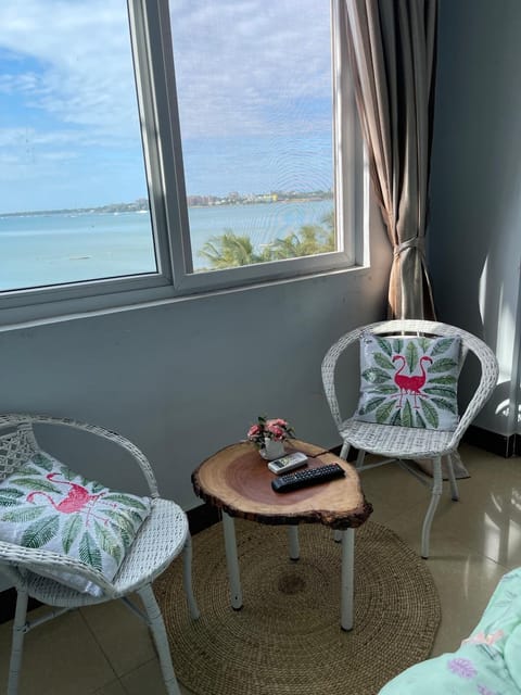 Natural landscape, View (from property/room), Seating area, Sea view