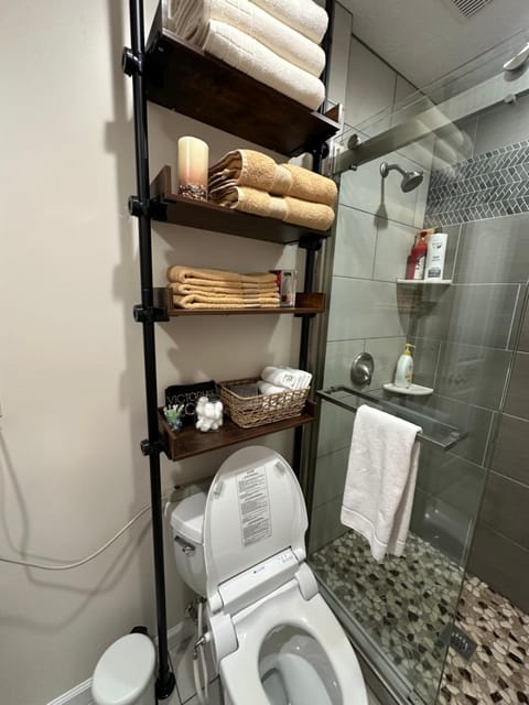 Shower, Bathroom, towels