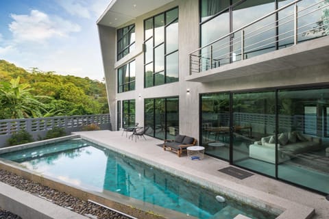 Property building, Patio, Day, Swimming pool