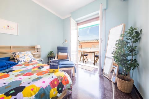 Bed, Balcony/Terrace, Photo of the whole room, Bedroom