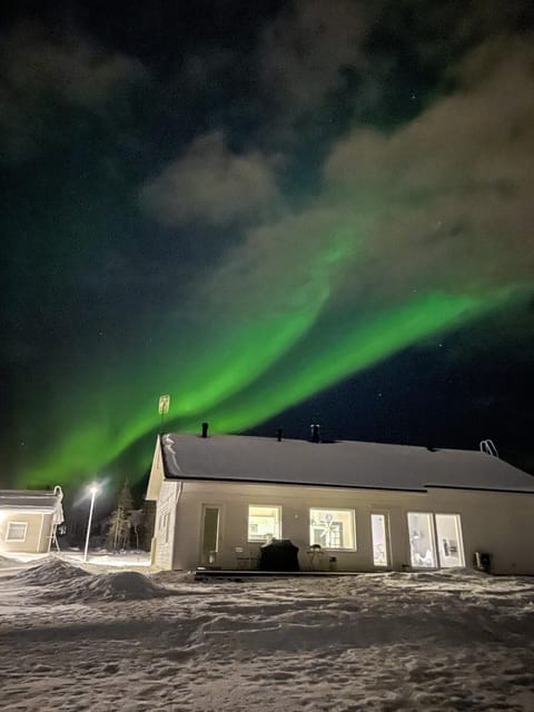 Property building, Night, Natural landscape, Winter